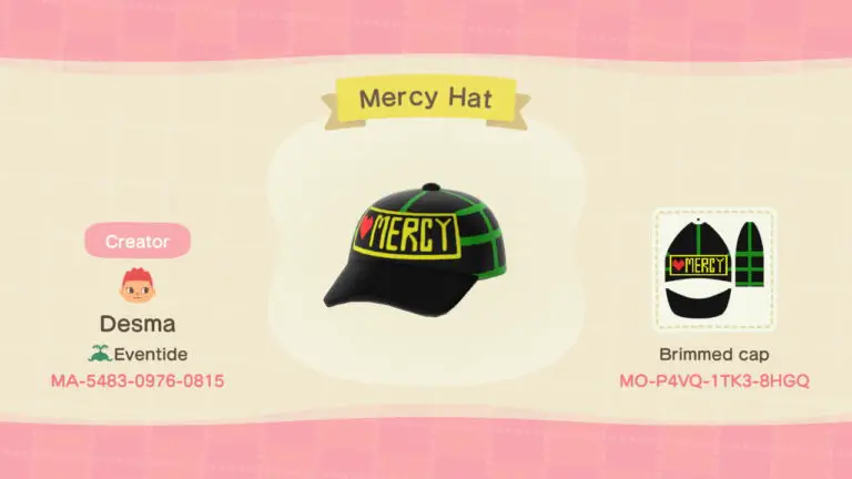 Mercy Hat (Undertale)
