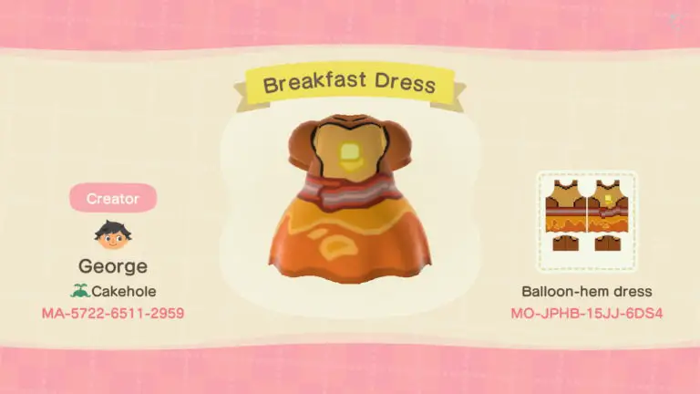 Breakfast Princess Dress
