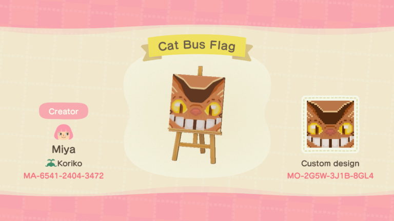Cat Bus Flag