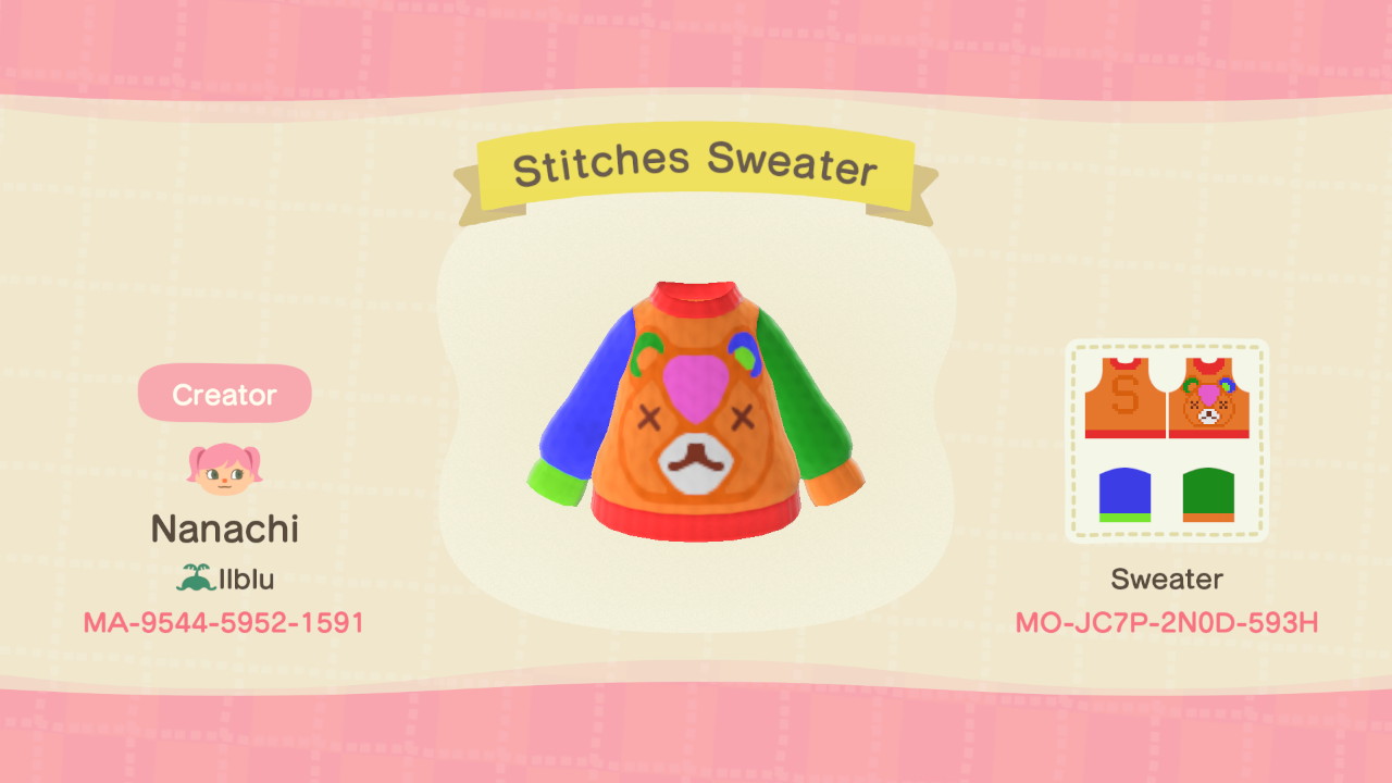 Stitches Sweater - Custom Crossing