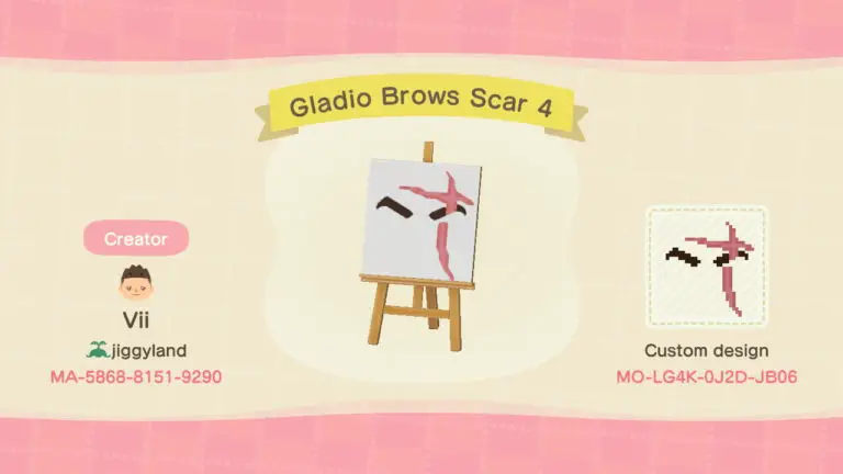 Gladio Brows Scar 4 Dark Brown