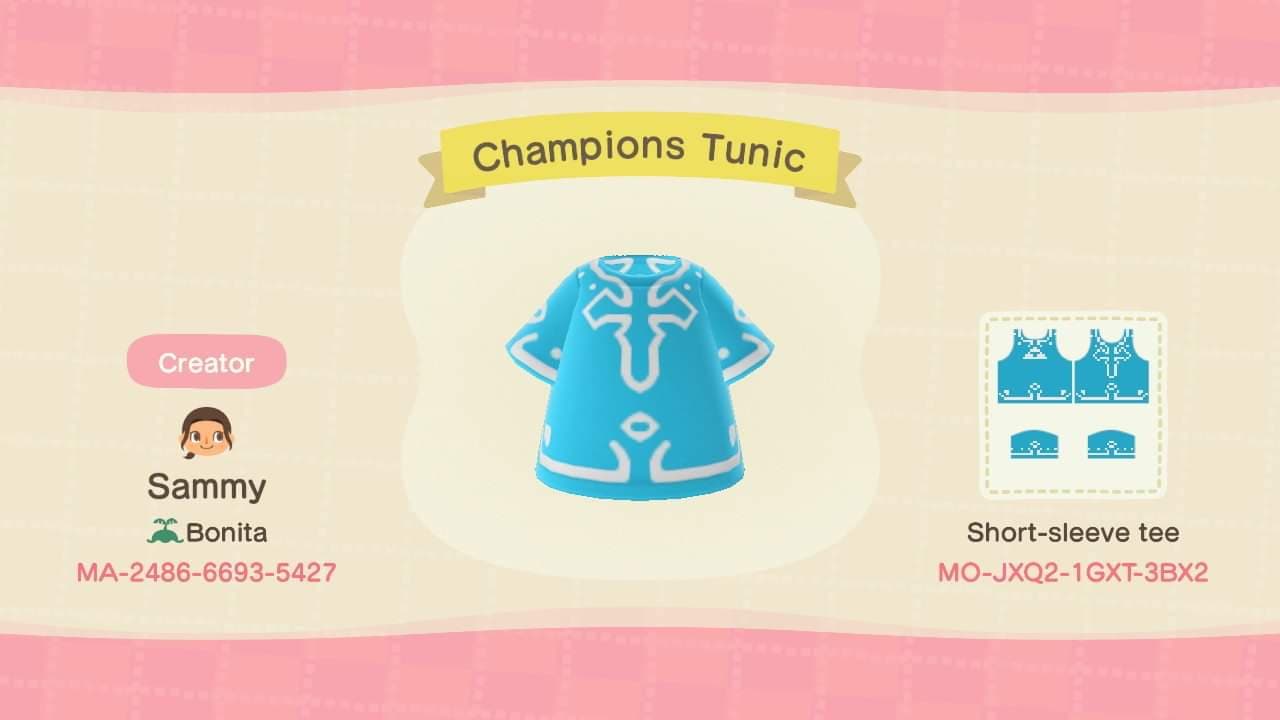 botw champion's tunic shirt