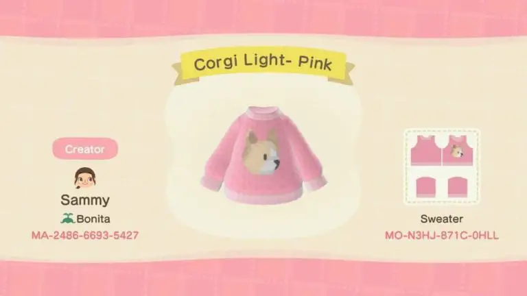 Corgi Light- Pink