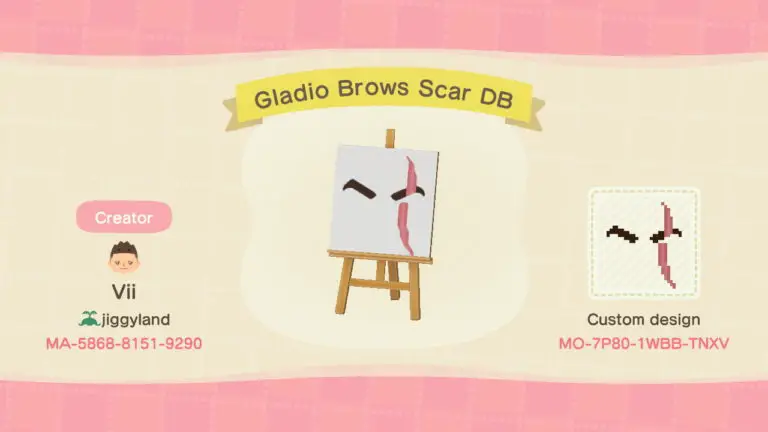 Gladio Brows Scar 2 Dark Brown