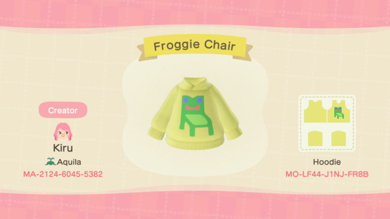 froggy chair hoodie