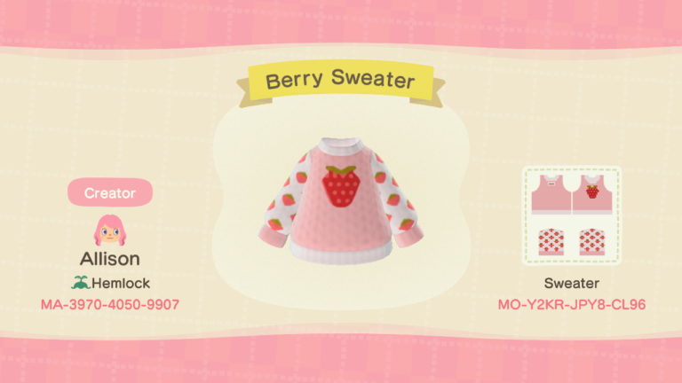 Berry Sweater