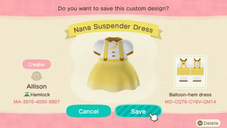 Nana Suspender Dress