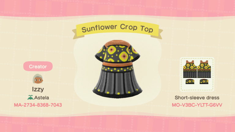 Sunflower Crop Top