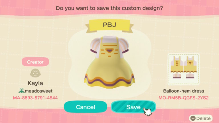 PBJ Dress