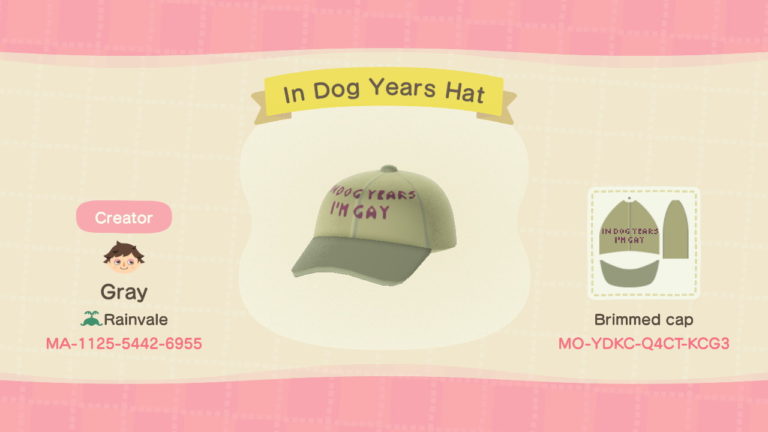 In dog years Hat