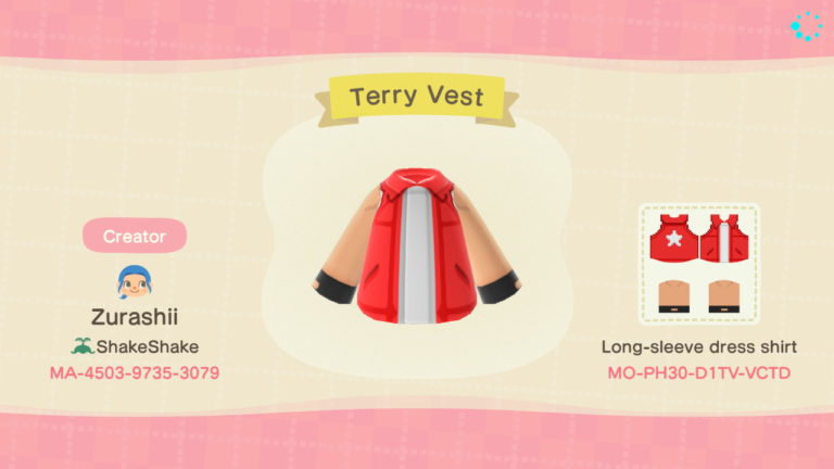 Terry Bogard Vest
