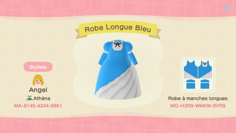 Robe Bleu