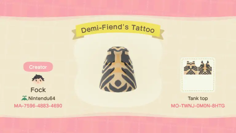 Demi-Fiend’s Tattoo (Shirt)