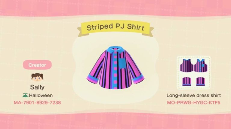 Striped PJ Shirt