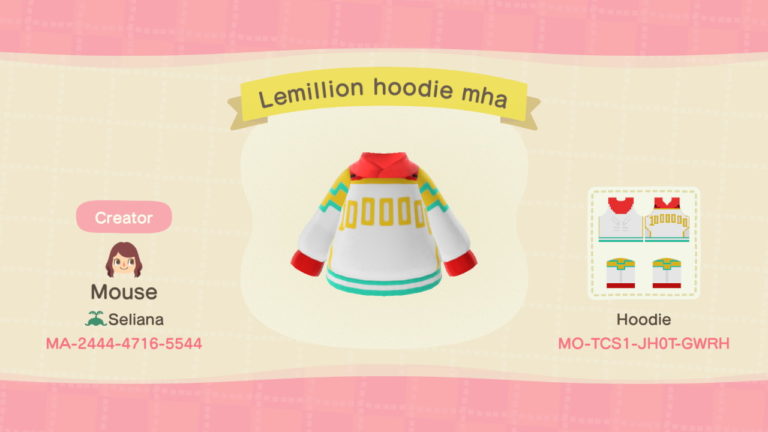 Lemillion hero hoodie mha