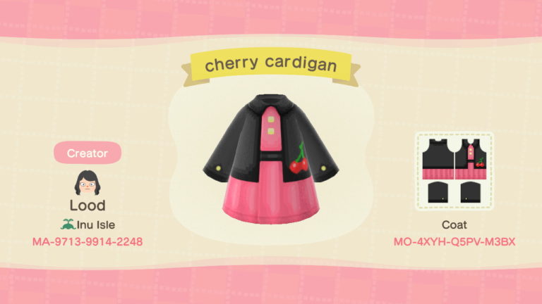 cherry cardigan