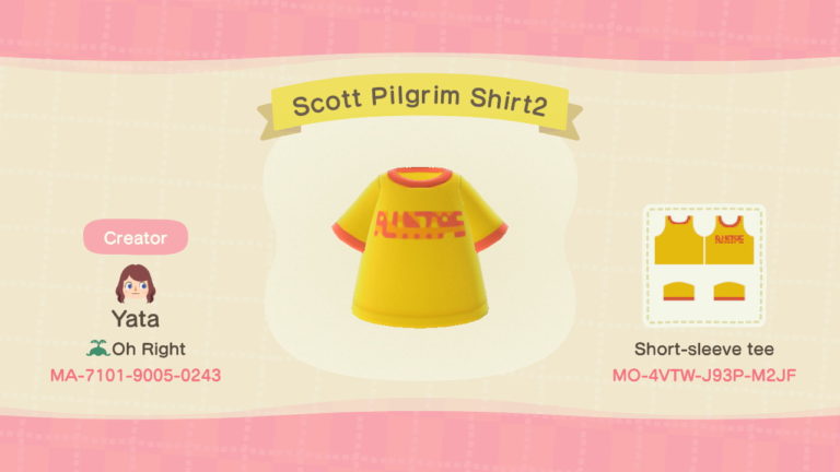 Scott Pilgrim Plumtree Shirt