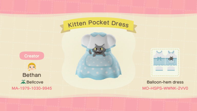 Kitten Pocket Dress (alt)