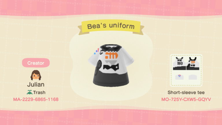 Bea’s uniform
