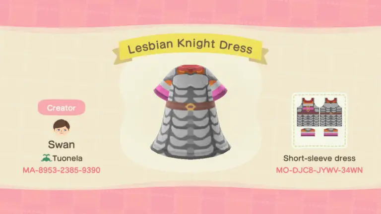 Lesbian Knight Dress