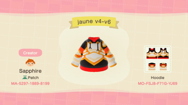 volume 4-6 jaune arc hoodie