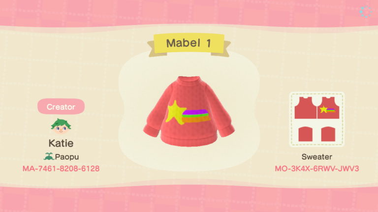 mabel star sweater