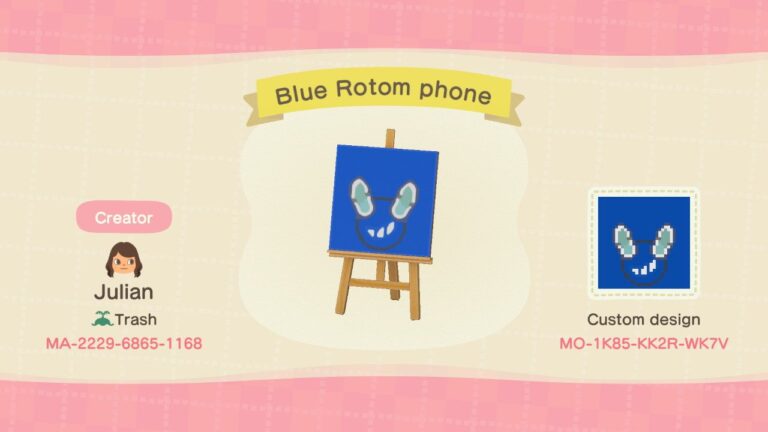 Blue Rotom phone