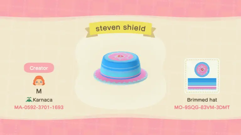 steven universe shield hat